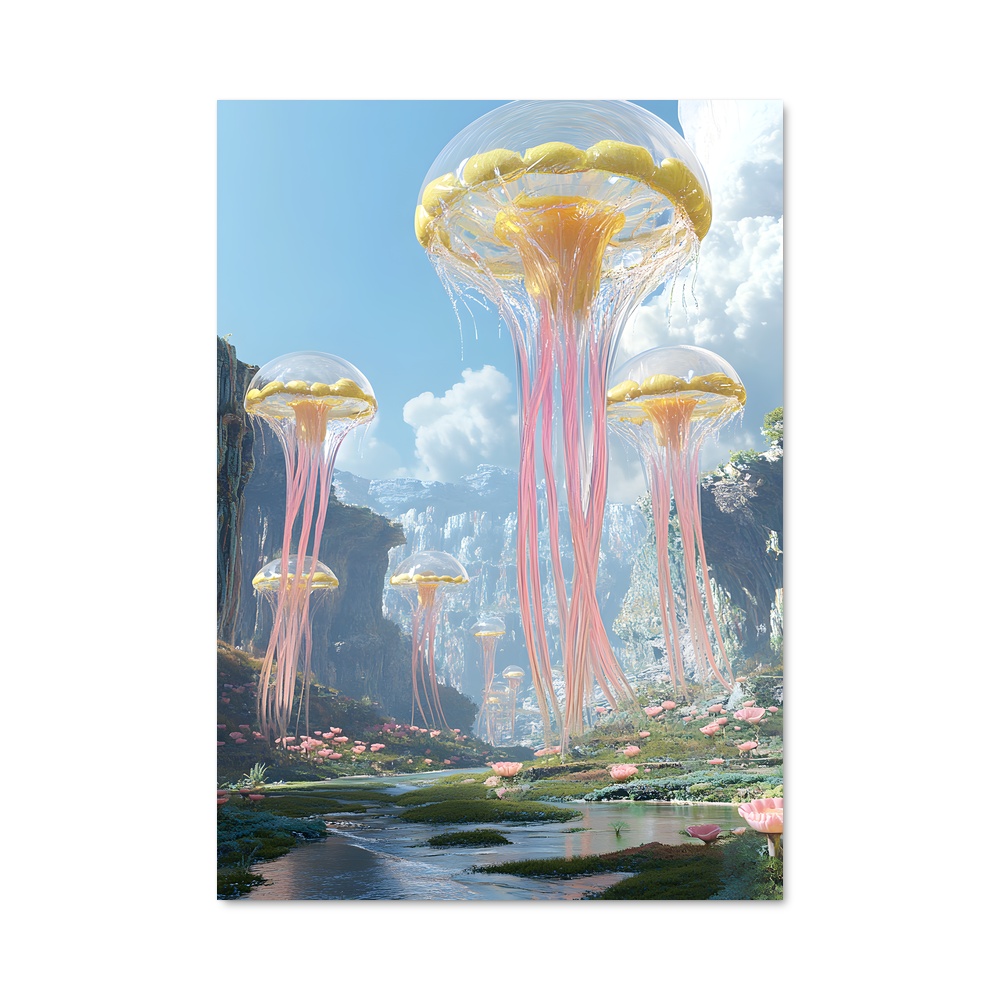 Poster Mondes extraterrestres fascinants